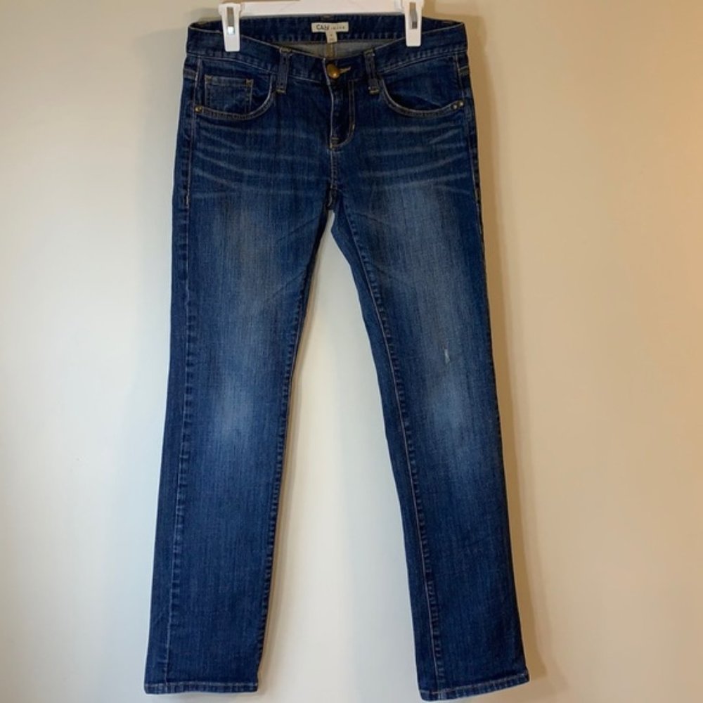 CAbi Women’s Tall Lowrise Straight Leg Jeans Size-4.